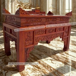 Bàn giả ô sa hương đá chân 14 2 cổ